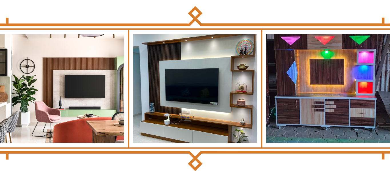 TV Unit Designs For Living Room