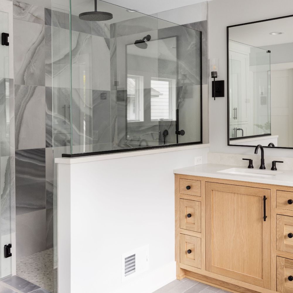 bathroom mirror design