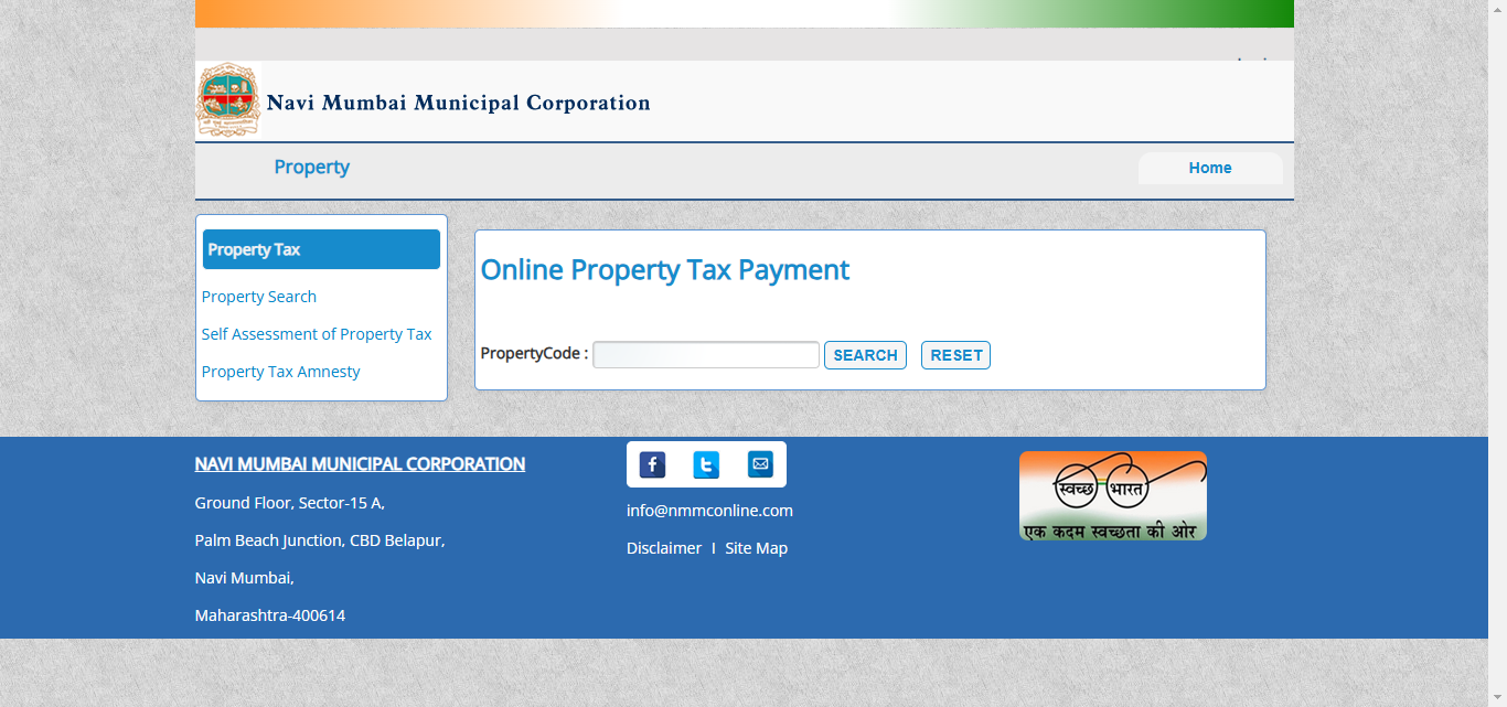 NMMC Property Tax