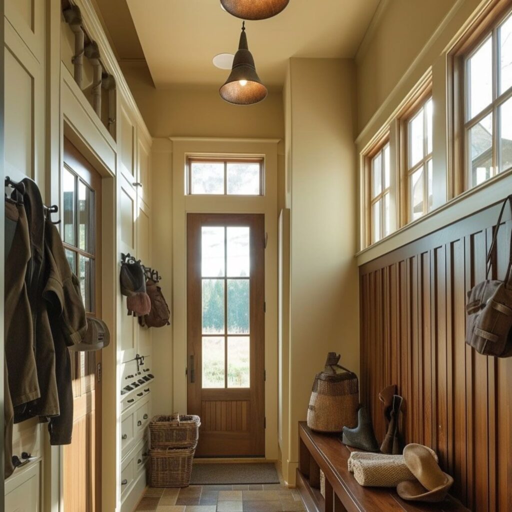 Mudroom in House Design Ideas